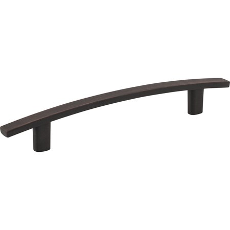 Elements 128 mm Center-to-Center Brushed Oil Rubbed Bronze Square Thatcher Cabinet Bar Pull 859-128DBAC